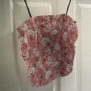 Flower Crop top